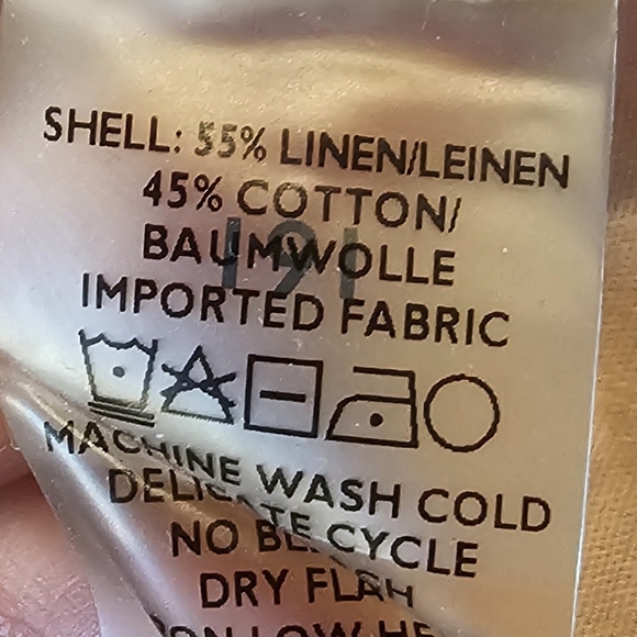 Peruvian Connection Size XS Petal Provence Tank Linen Blend Embroidered NWT - Picture 7 of 10